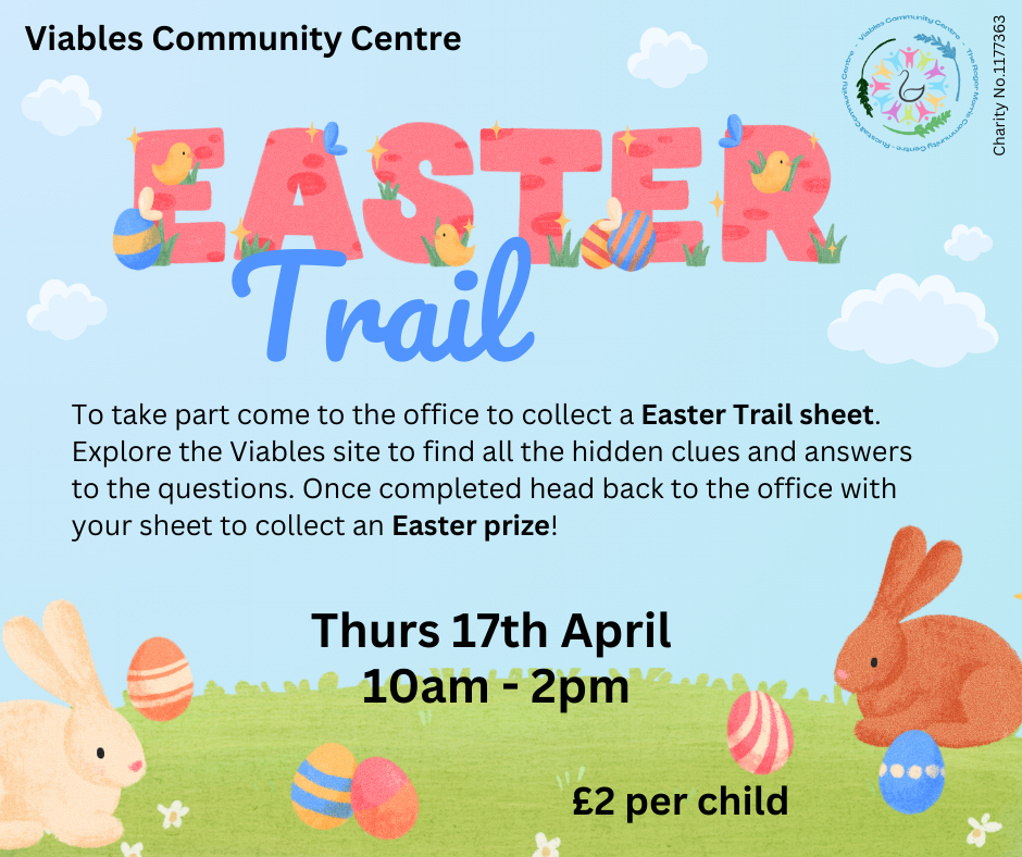Easter trail at Viables