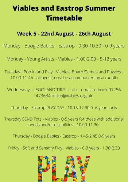 Week 5 Activities