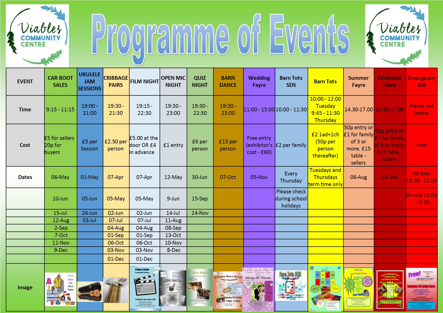 Programme of Events