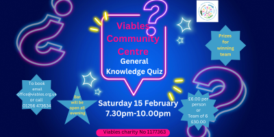 Quiz night at Viables